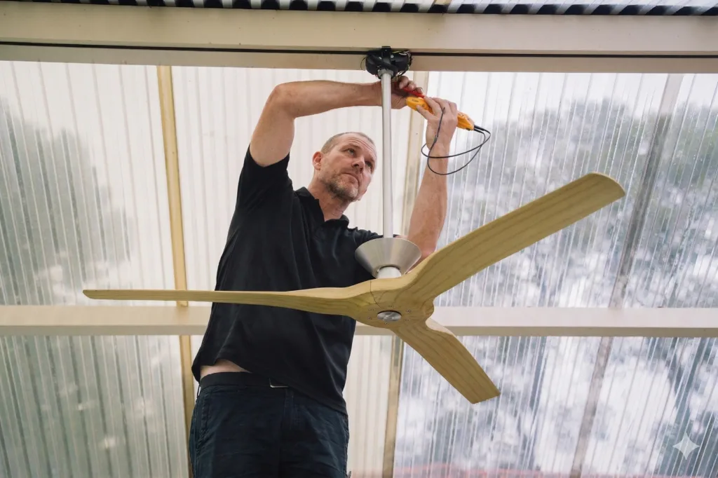 Queenscliff electrician performing a switchboard upgrade